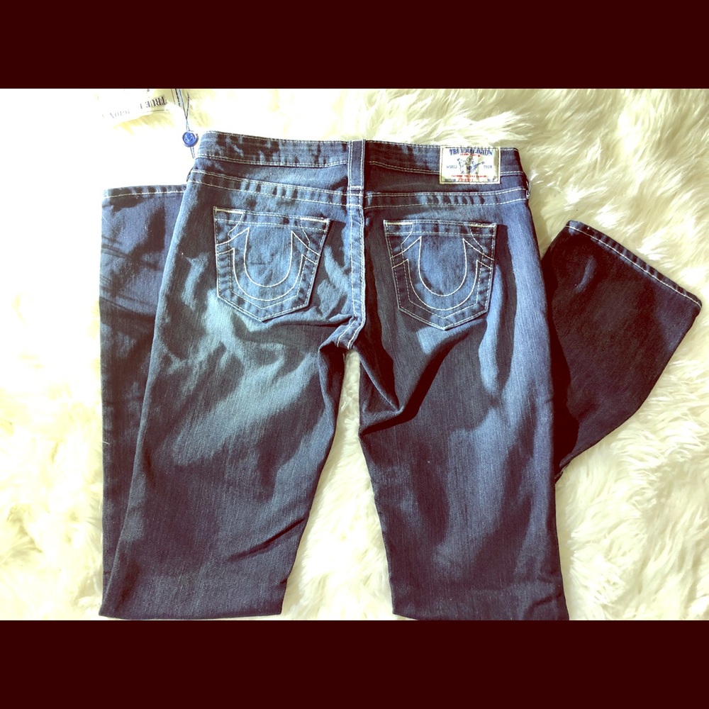 True Religion straight Basic Jeans W2G599STSM NWT